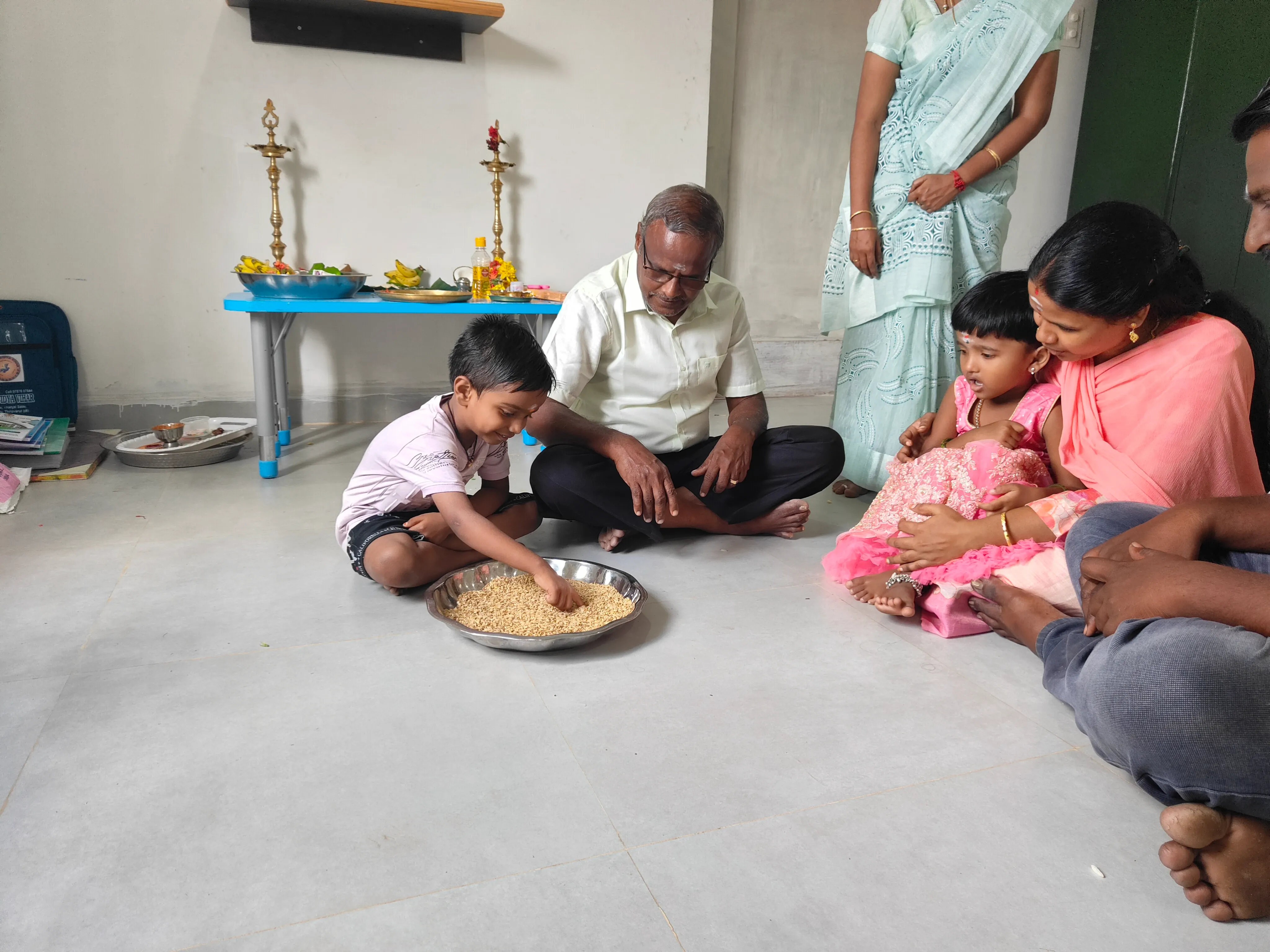 Students in classroom